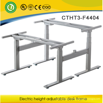 face to face lifting office desk steel intelligent lifting table frame simple electric lifting.